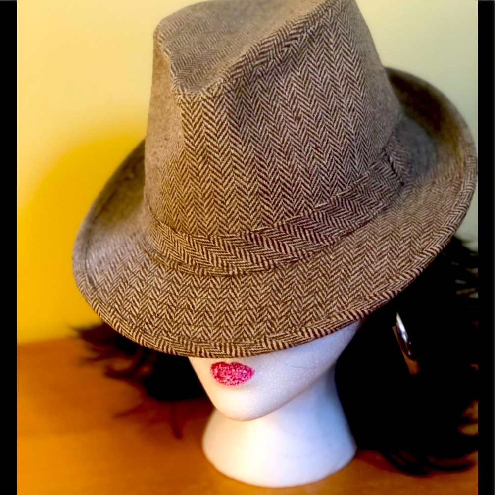Tweed Brown Hat